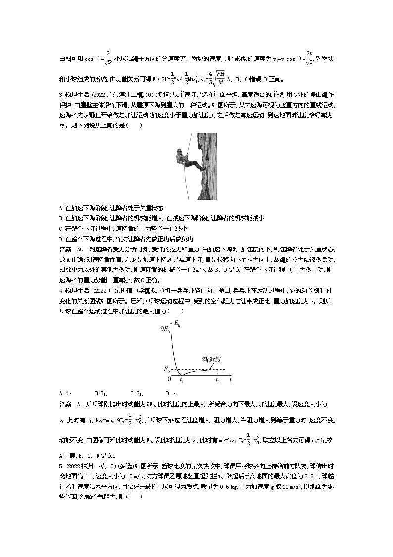 高考_专题六 机械能（资料包word版）第2页
