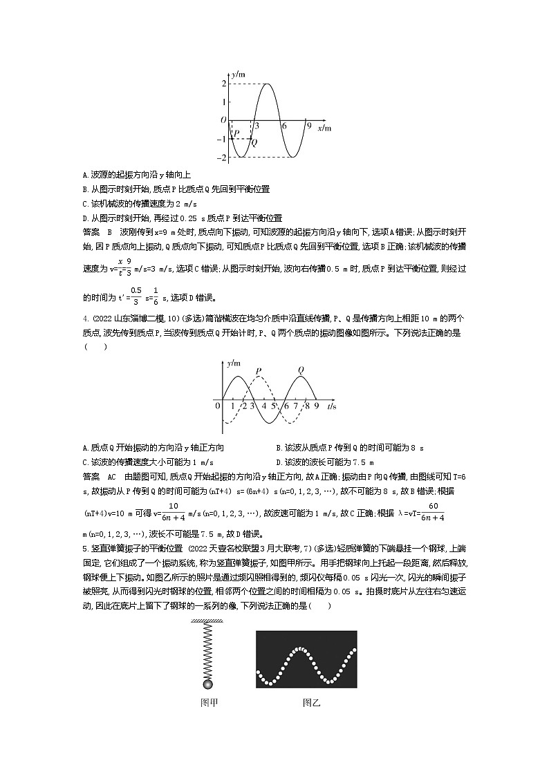 高考_专题十五 机械振动与机械波（资料包word版）02
