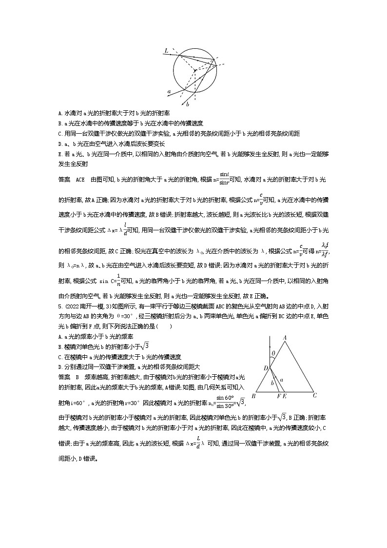 高考_专题十六 光学 电磁波 相对论（资料包word版）第2页