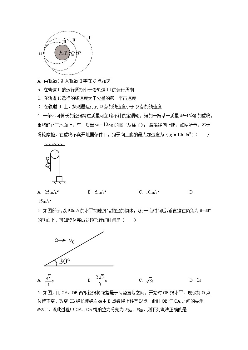 2023届辽宁省铁岭市六校协作体高三上学期第一次联考物理试题（word版）第2页
