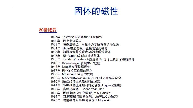 2021-2022学年高二物理竞赛课件：固体的磁性第3页