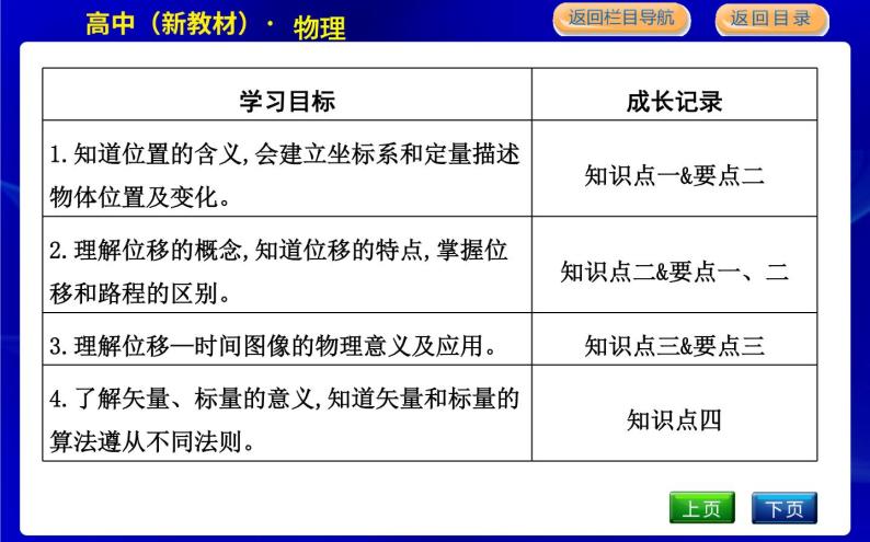 教科版高中物理必修第一册第一章描述运动的基本概念课时PPT课件02