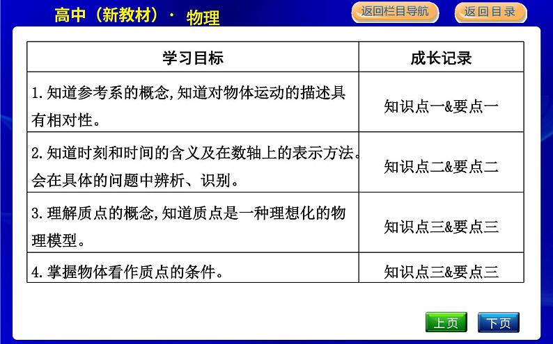 教科版高中物理必修第一册第一章描述运动的基本概念课时PPT课件02