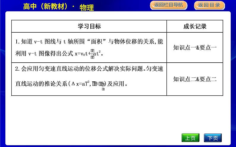 教科版高中物理必修第一册第二章匀变速直线运动的规律课时PPT课件02