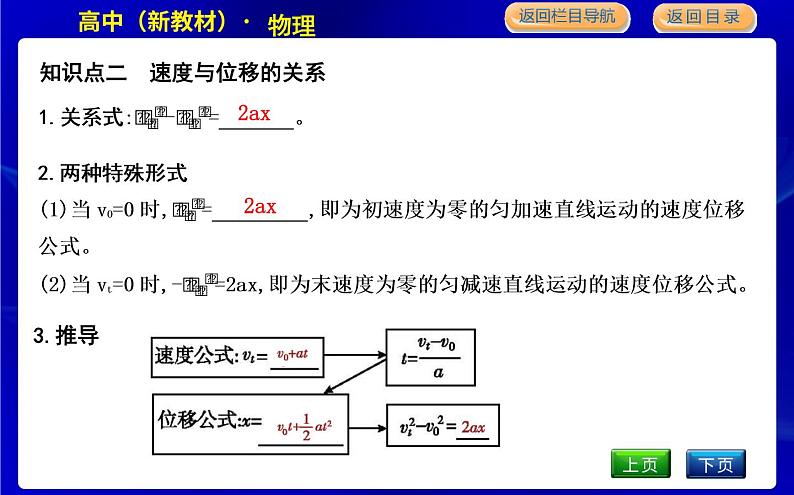 教科版高中物理必修第一册第二章匀变速直线运动的规律课时PPT课件05