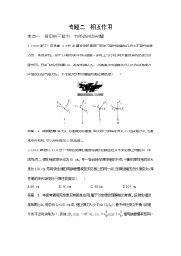 专题二相互作用10年高考真题