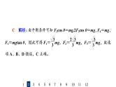 鲁科版高考物理一轮总复习课时质量评价4力的合成和分解习题课件