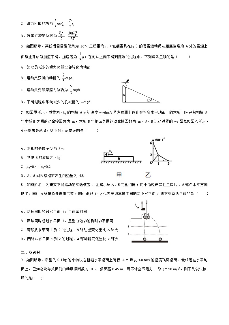 2022沧州北师大沧州渤海新区附属学校高二上学期开学考试物理试题无答案第2页