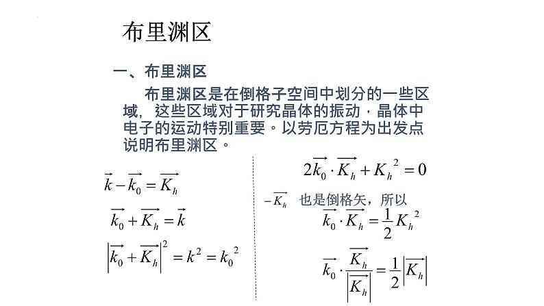 2021-2022学年高二物理竞赛课件：布里渊区第2页