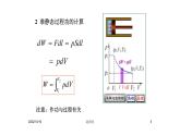 2021-2022学年高二物理竞赛课件：热力学第一定律