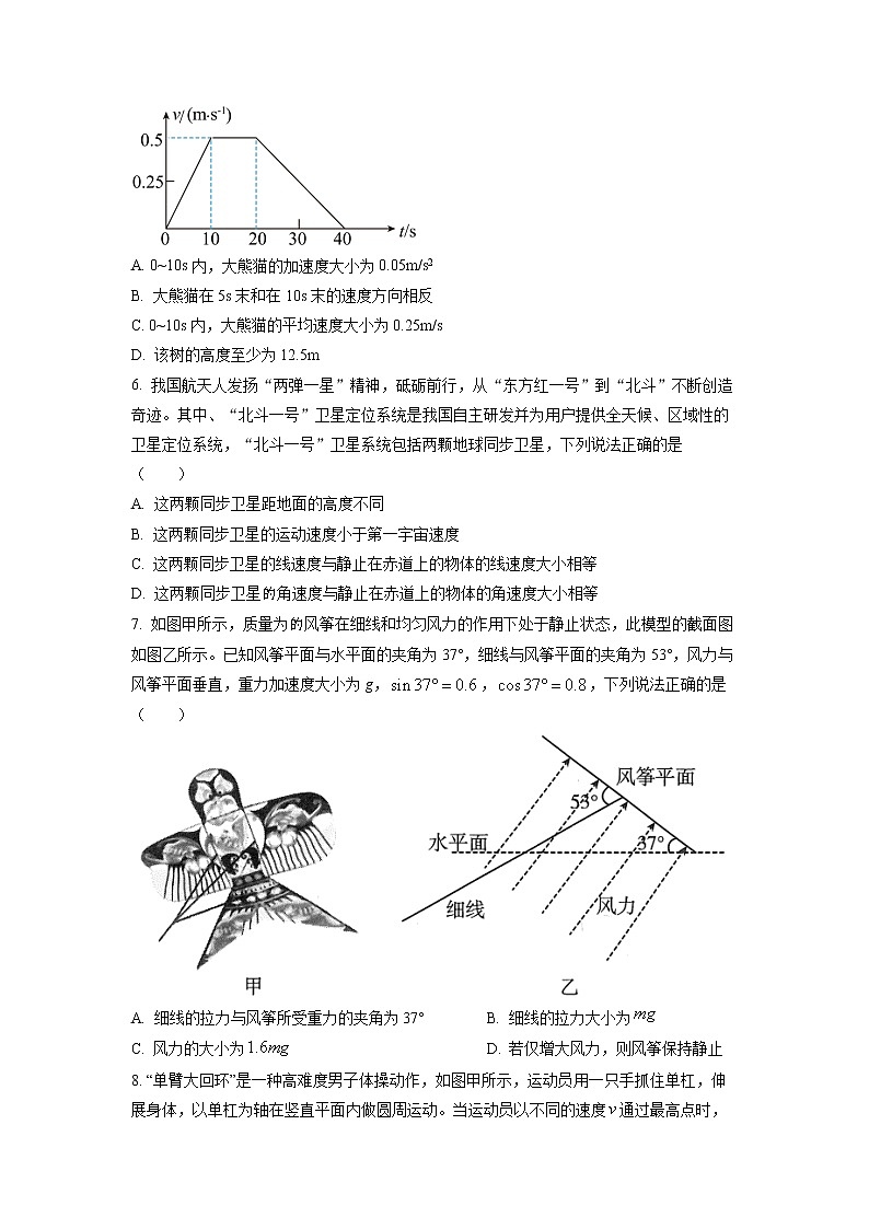 福建省百校2022-2023学年高三上学期第一次联考物理试题03