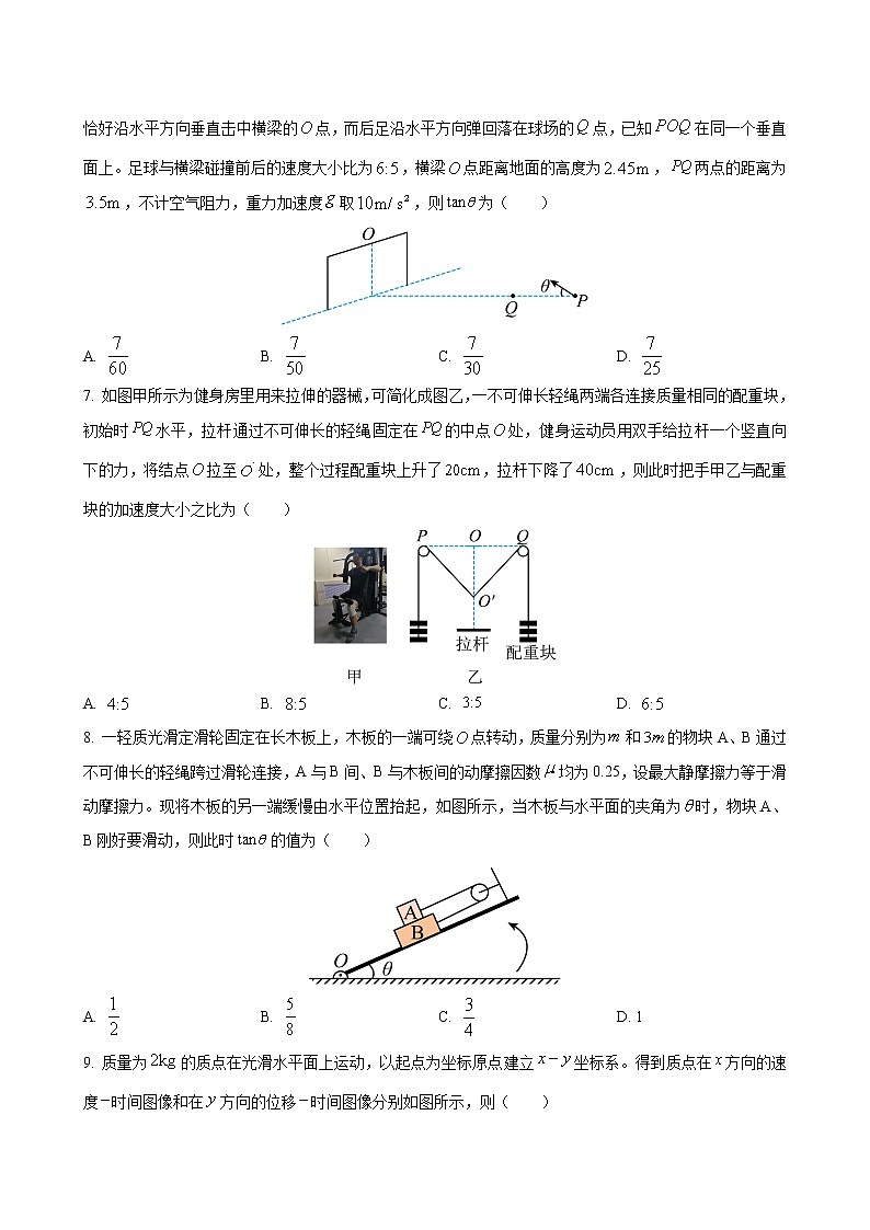 2023届江西省南昌二中百校联盟高三上学期联合测评卷-物理（word版）03