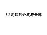 鲁科版（2019）必修 第二册2.1 运动的合成与分解 课件