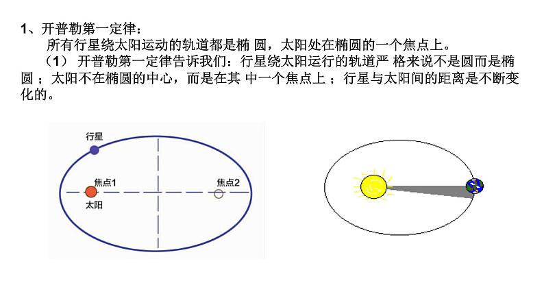 人教版（2019）必修第二册7.1 行星的运动 课件06