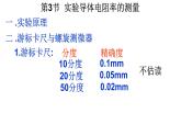 人教版（2019）必修 第三册11.3导体电阻率的测量 课件