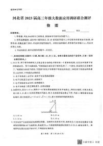 2023届河北省高三上学期大数据应用调研联合测评试题 物理 PDF版