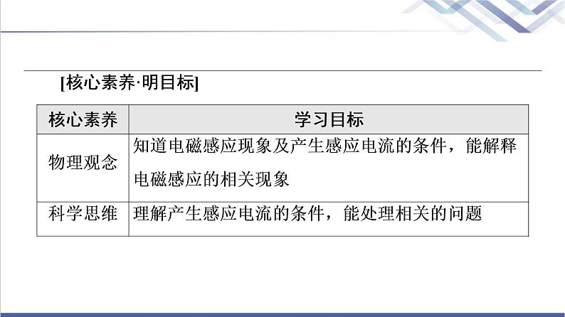 粤教版高中物理必修第三册第6章第3节电磁感应现象课件+学案+课后素养落实含答案02