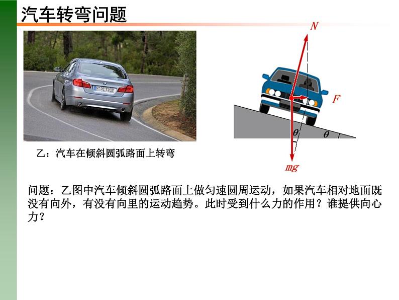 人教版必修二6.4 生活中的圆周运动 课件03