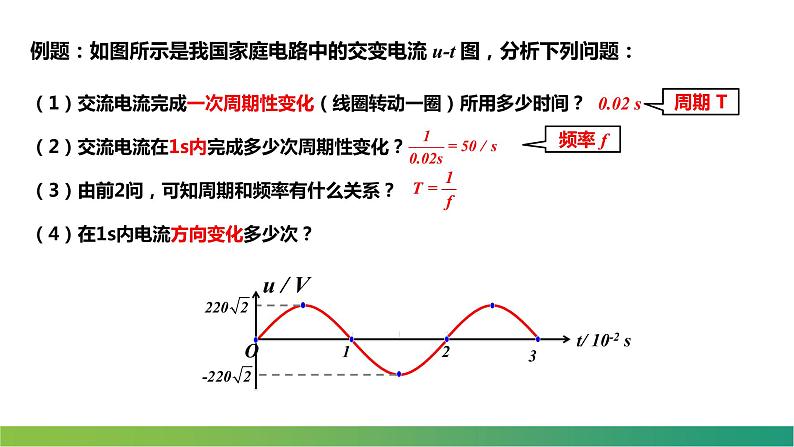 人教版选修二 3.2 交变电流的描述 课件07