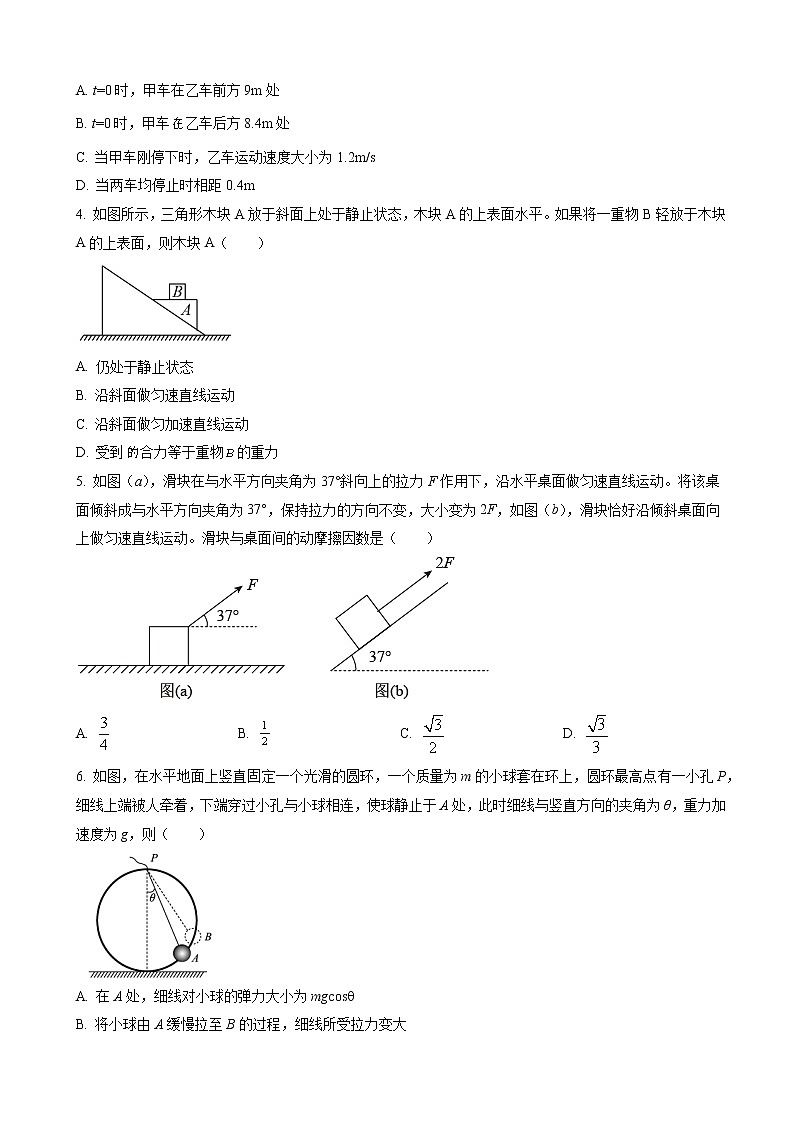河南省洛阳重点中学2022-2023学年高三上学期第一次月考物理试题（原卷版）第2页