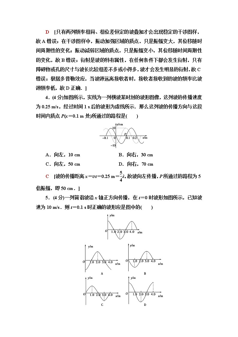 粤教版高中物理选择性必修第一册第3章章末综合提升课件+学案+综合测评含答案02