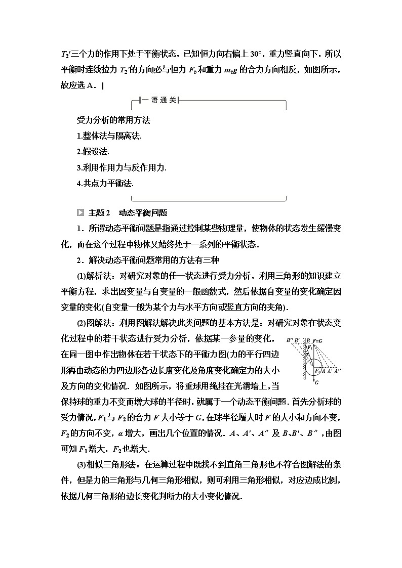 粤教版高中物理必修第一册第3章章末综合提升课件+学案+测评含答案03