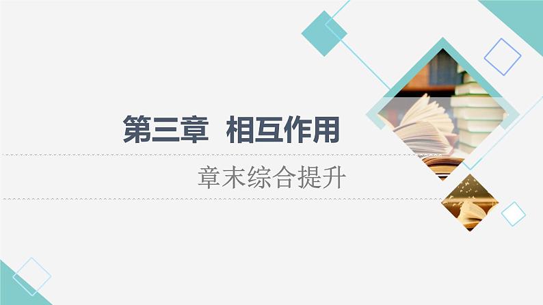 粤教版高中物理必修第一册第3章章末综合提升课件+学案+测评含答案01