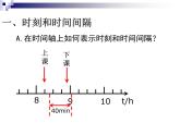 人教版必修一 1.2 时间和位移 课件