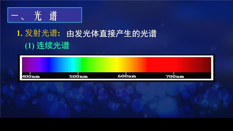 人教版选修三4.4 氢原子光谱 课件第7页