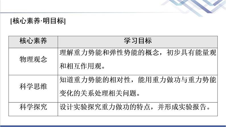 人教版高中物理必修第二册第8章2.重力势能课件+学案+练习含答案02