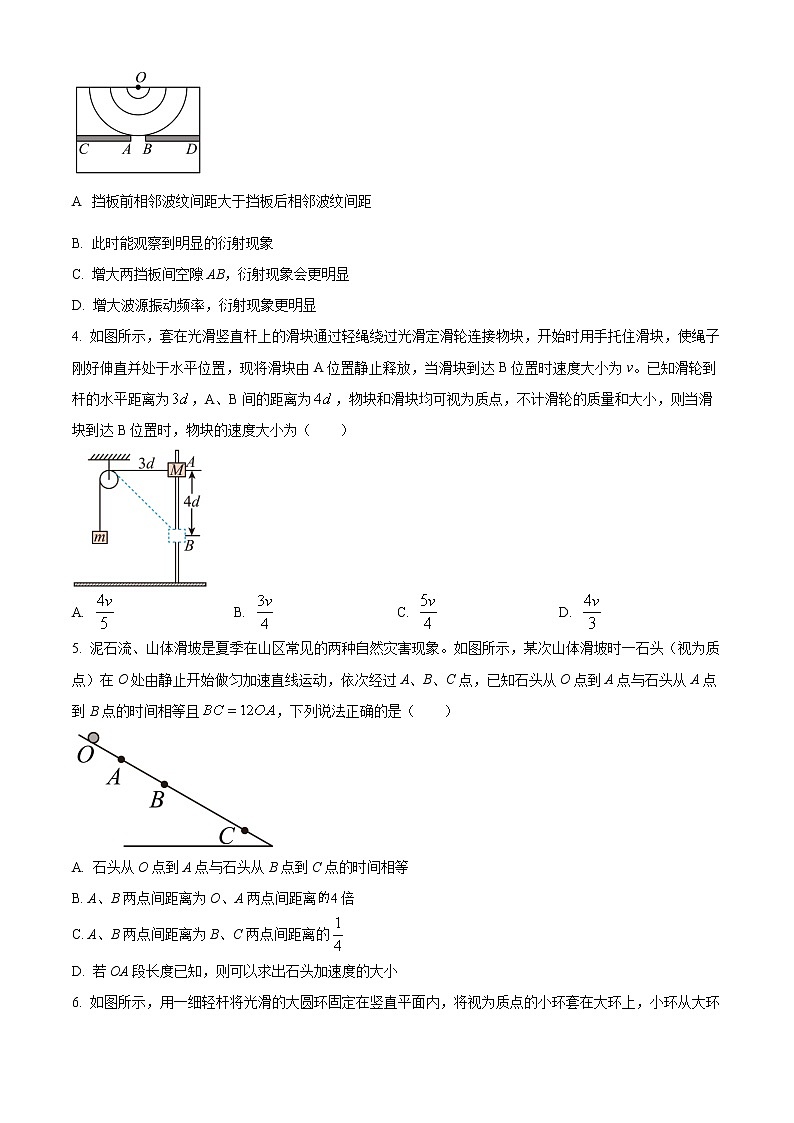 2023忻州高三上学期第二次联考物理试题含解析02