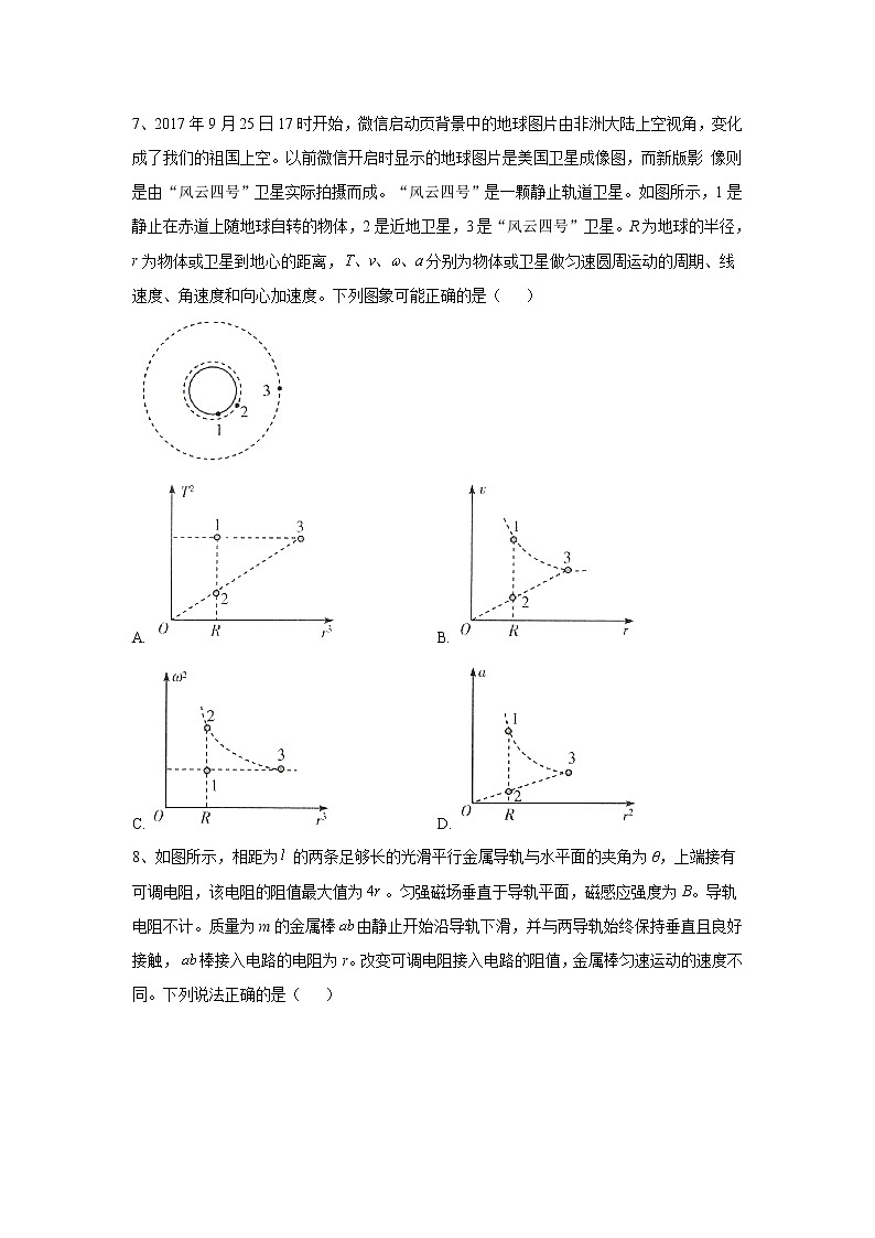 2020高考物理模拟黄金卷（全国卷）（一）含解析第3页