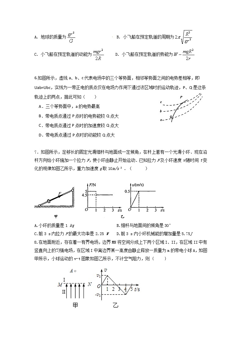 2020西宁六校（沈那、昆仑、总寨、海湖、21中、三中）高三上学期期末考试物理试题PDF版含答案02