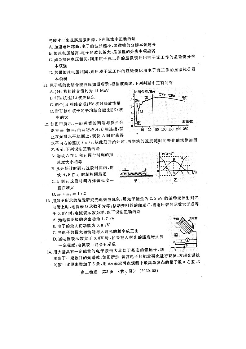2020洛阳高二下学期期中考试物理扫描版含答案03