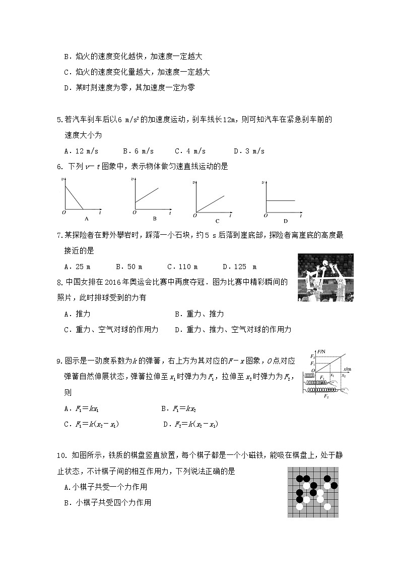 2020镇江实验高级中学高二上学期第三次合格考学情调研物理试题含答案第2页