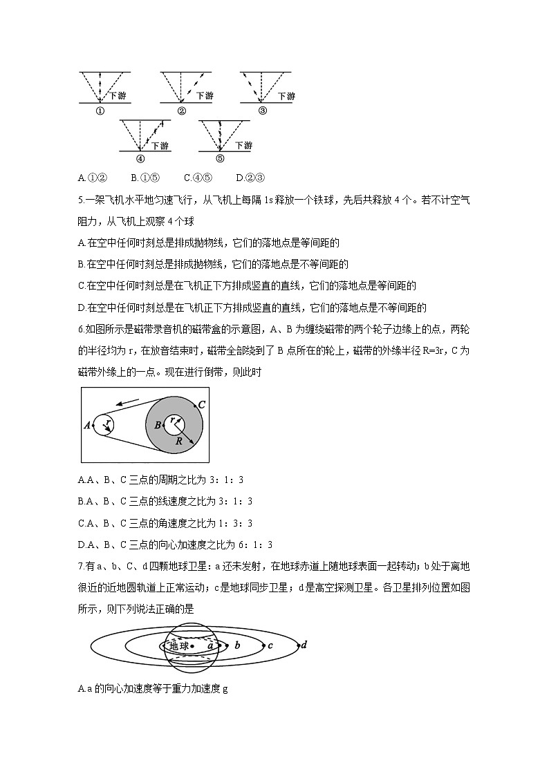 2020成都蓉城高中教育联盟高一6月联考试题物理含答案02