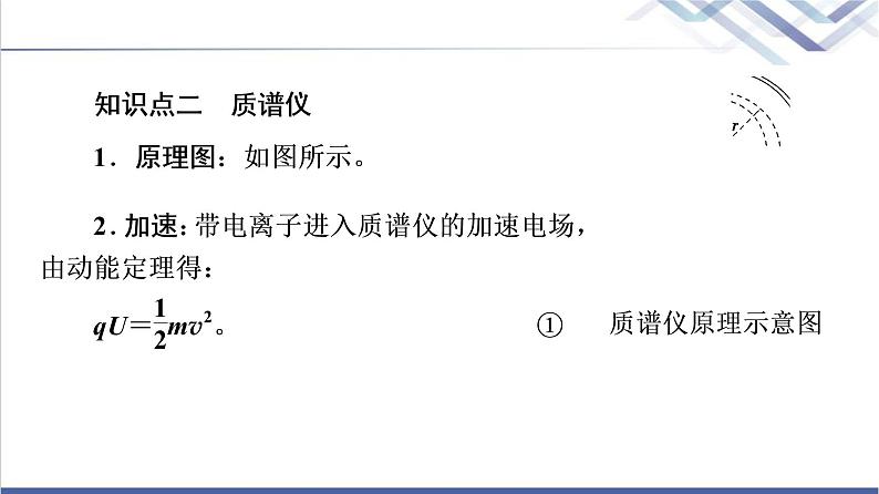 鲁科版高中物理选择性必修第二册第1章第3节洛伦兹力的应用课件第8页