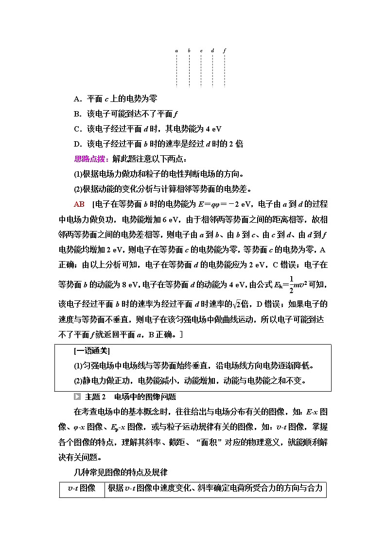 鲁科版高中物理必修第三册第2章章末综合提升学案第2页