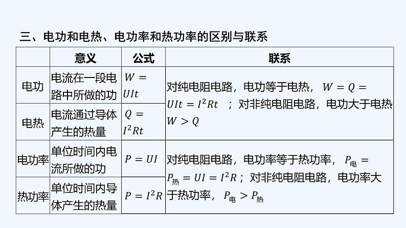 【最新版】23届高考二轮回扣课本复习【同步课件】回扣点9 恒定电流06