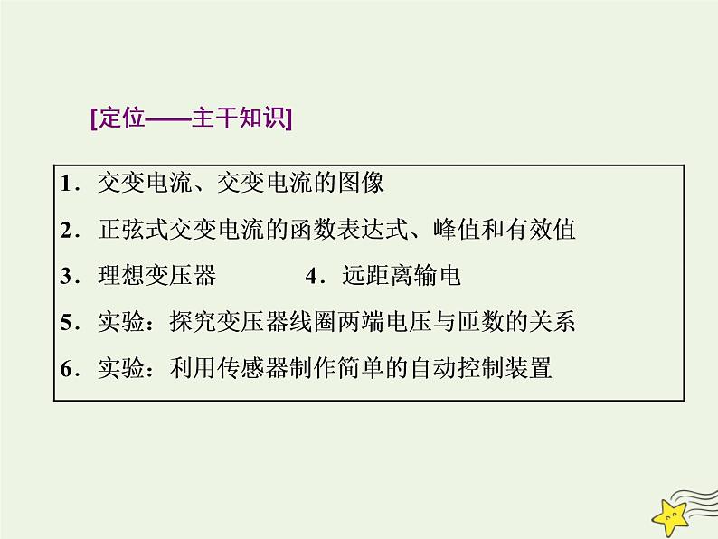 高考物理一轮复习第11章交变电流变压器第1课时交变电流的产生和描述课件02