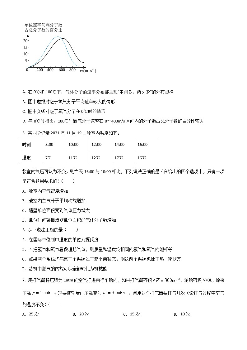 2022银川二中高二下学期期中考试物理试题含解析02