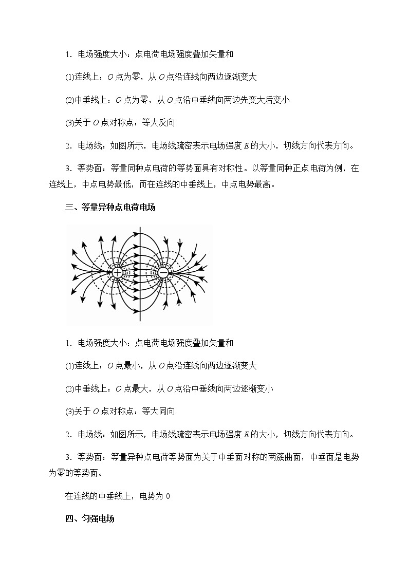 高中物理人教必修三第11章专题突破几种特殊的电场 学案第2页