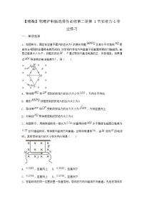 高中物理沪科版 (2019)选择性必修 第二册1.1 安培力课堂检测