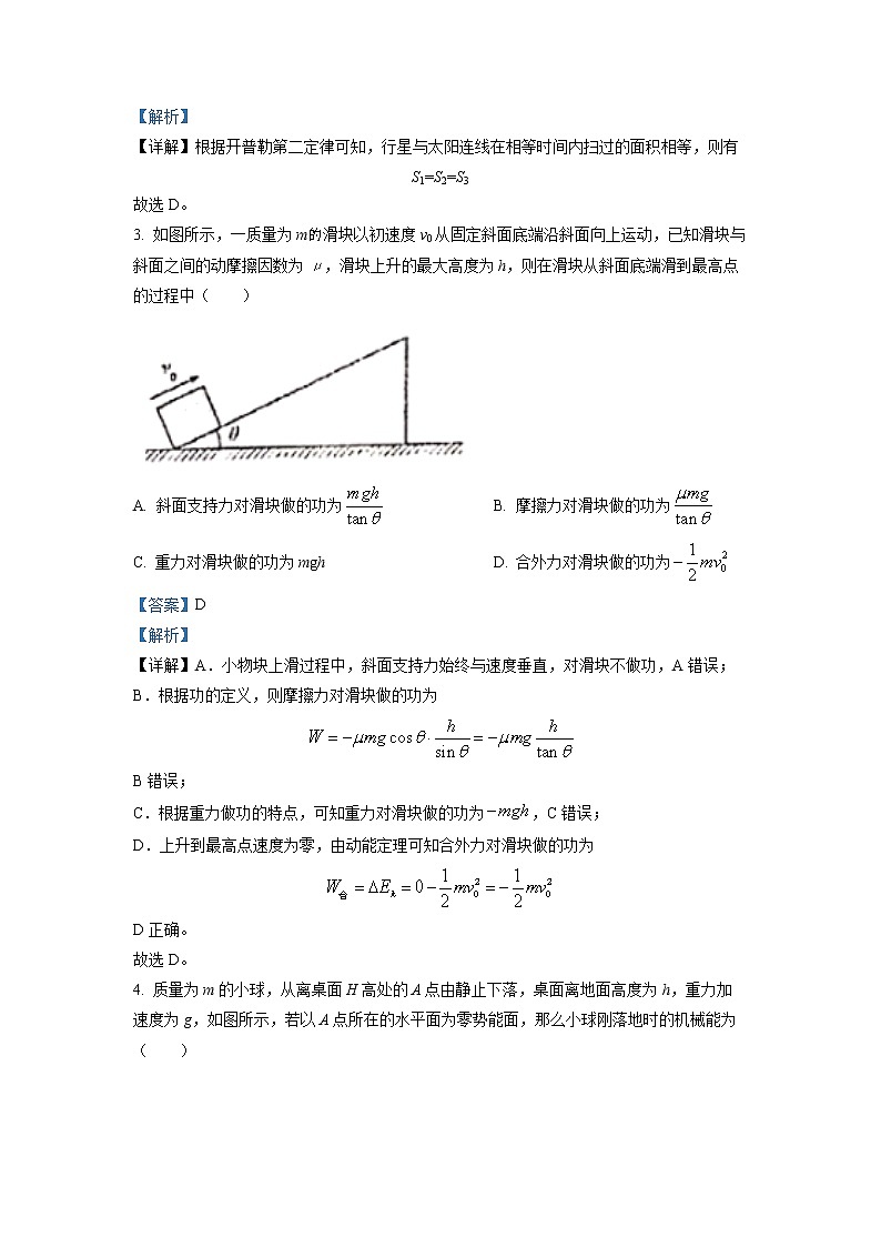 2022-2023学年上海市嘉定区第一中学高二上学期期中物理试题（合格考）（解析版）第2页