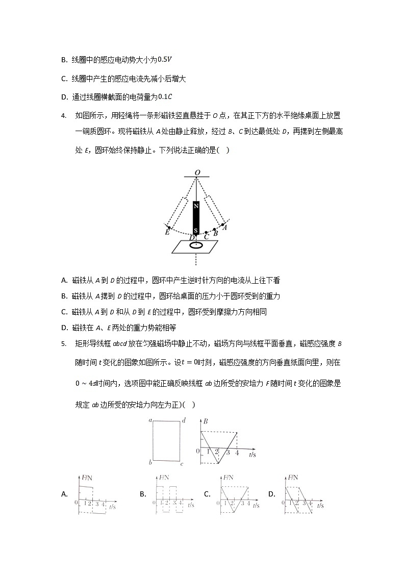2021-2022学年安徽省桐城市桐城中学高二下学期月考（二十八）物理试题（Word版）第2页