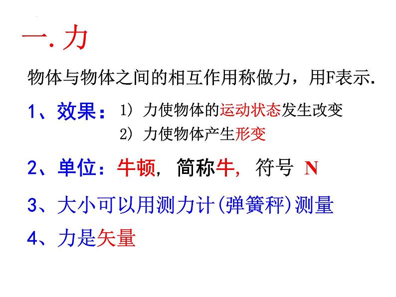 人教版必修一 3.1 重力与弹力 课件第3页