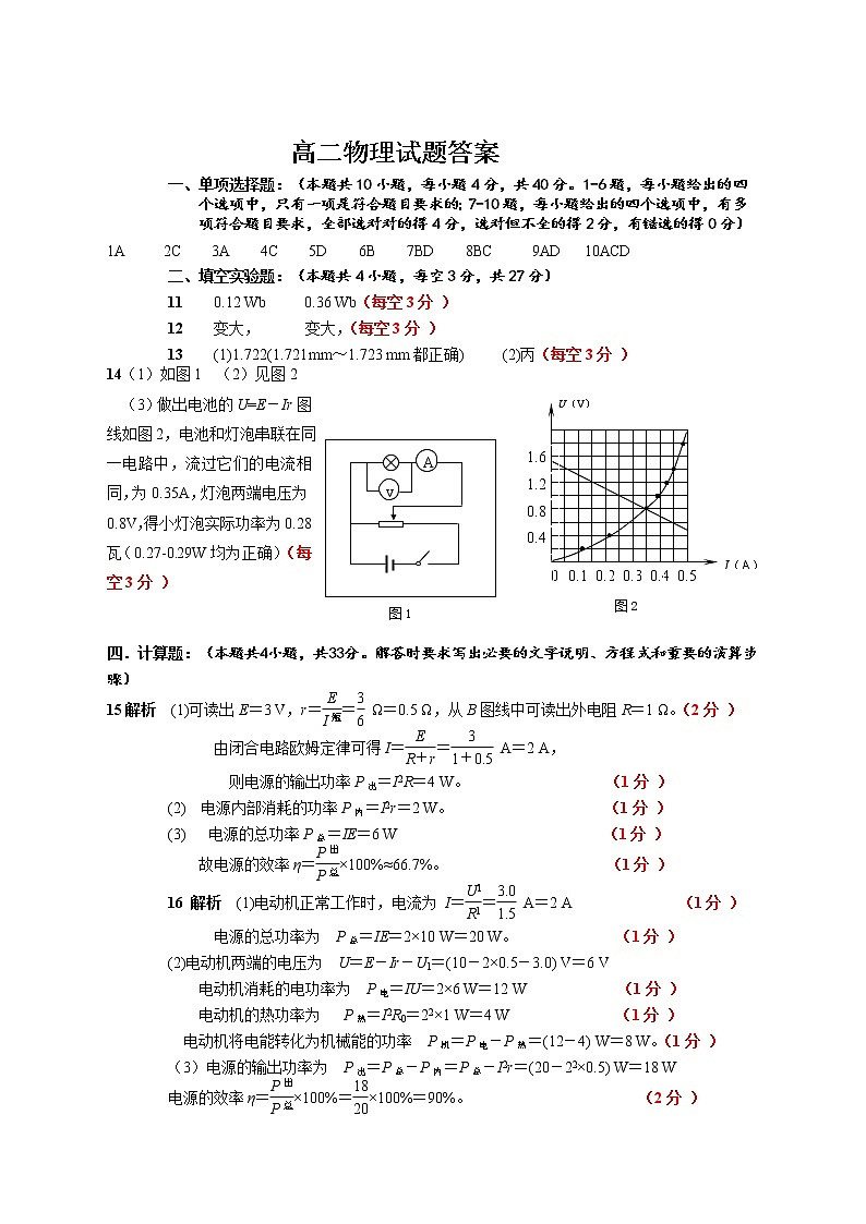 2023马鞍山二中高二上学期期中考试物理PDF版含答案（可编辑）01