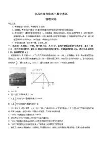 2023宜昌协作体高三上学期期中考试物理试题含解析