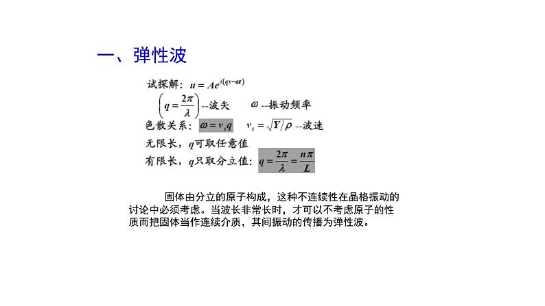 2021-2022学年高二物理竞赛课件：晶格振动与晶体的热学性质第4页