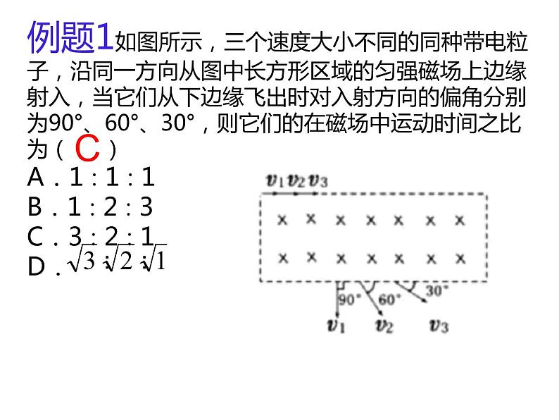 2023届高考物理二轮专题课件：巧解带电粒子在匀强磁场中的圆周运动第4页